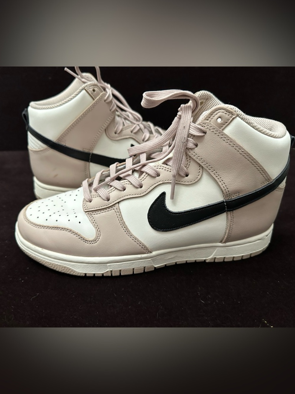 Nike Dunk High "Fossil Stone" (Women's) size 8.5